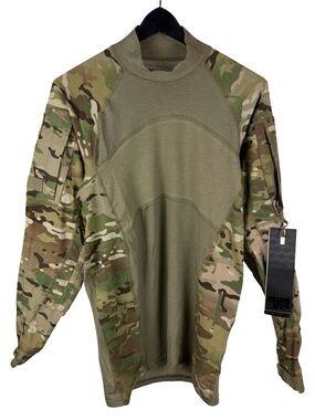 Mens Brand New Massif Army Combat Military Surplus Long Sleeve Shirt Size S